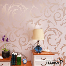 Load image into Gallery viewer, Hanmero High-grade Flocking Victorian Embossed Wallpaper Roll Wallpaper
