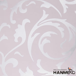 Hanmero High-grade Flocking Victorian Embossed Wallpaper Roll Wallpaper