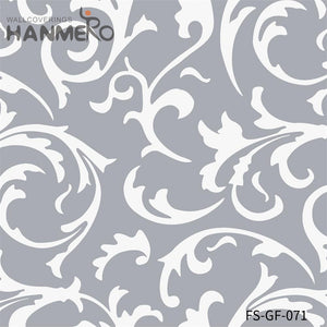 HANMERO Embossing Modern Bed Room 0.53*10M discontinued wallpaper Geometric Hot Selling PVC Gold Foil