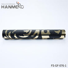 Load image into Gallery viewer, HANMERO wallpaper for shop walls Hot Selling Geometric Embossing Modern Bed Room 0.53*10M PVC Gold Foil
