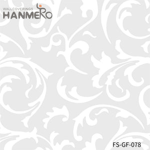 HANMERO modern black and white wallpaper Hot Selling Geometric Embossing Modern Bed Room 0.53*10M PVC Gold Foil