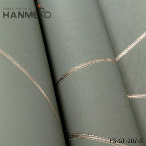 HANMERO PVC Gold Foil Nature Sense 0.53*10M Embossing Modern Living Room Geometric wallpaper home decor