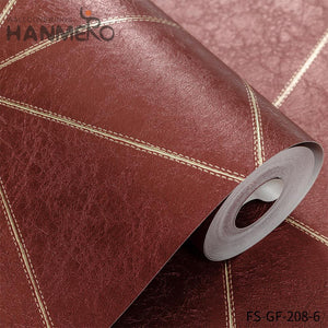 HANMERO PVC Gold Foil Nature Sense Geometric 0.53*10M Modern Living Room Embossing living room wallpaper