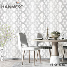 Load image into Gallery viewer, HANMERO PVC Gold Foil Living Room Geometric Embossing Modern Nature Sense 0.53*10M wallpaper for room
