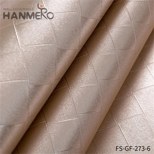 HANMERO online wallpaper for walls Nature Sense Geometric Embossing Modern Living Room 0.53*10M PVC Gold Foil