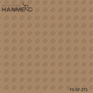 HANMERO online wallpaper for walls Nature Sense Geometric Embossing Modern Living Room 0.53*10M PVC Gold Foil