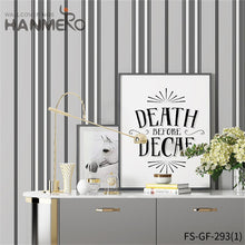 Load image into Gallery viewer, HANMERO wallpaper for shop Nature Sense Geometric Embossing Modern Living Room 0.53*10M PVC Gold Foil
