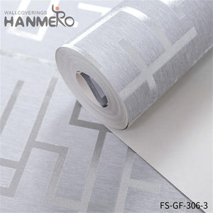 HANMERO decorate wall with paper Nature Sense Geometric Embossing Modern Living Room 0.53*10M PVC Gold Foil