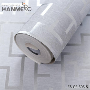 HANMERO decorate wall with paper Nature Sense Geometric Embossing Modern Living Room 0.53*10M PVC Gold Foil