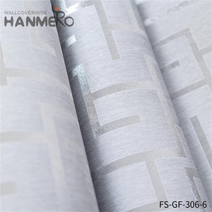 HANMERO decorate wall with paper Nature Sense Geometric Embossing Modern Living Room 0.53*10M PVC Gold Foil