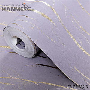 HANMERO wallpaper design room Nature Sense Geometric Embossing Modern Living Room 0.53*10M PVC Gold Foil