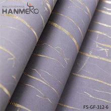 Load image into Gallery viewer, HANMERO wallpaper design room Nature Sense Geometric Embossing Modern Living Room 0.53*10M PVC Gold Foil
