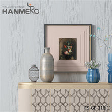 Load image into Gallery viewer, HANMERO brown wallpaper Nature Sense Geometric Embossing Modern Living Room 0.53*10M PVC Gold Foil
