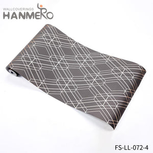 HANMERO High Quality Non-woven Geometric Deep Embossed Home where to shop for wallpaper Modern