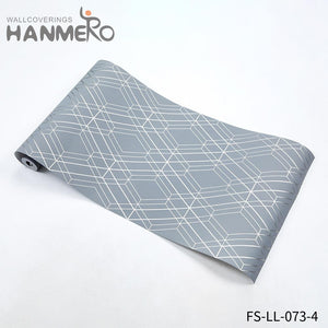 HANMERO High Quality Non-woven Geometric Deep Embossed Home where to shop for wallpaper Modern