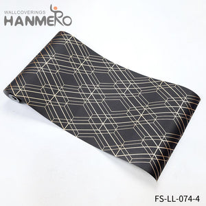 HANMERO High Quality Non-woven Geometric Deep Embossed Home where to shop for wallpaper Modern