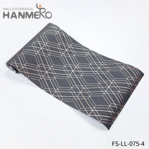 HANMERO High Quality Non-woven Geometric Deep Embossed Home where to shop for wallpaper Modern