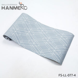 HANMERO High Quality Non-woven Geometric Deep Embossed Home where to shop for wallpaper Modern