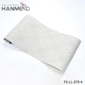 HANMERO High Quality Non-woven Geometric Deep Embossed Home where to shop for wallpaper Modern