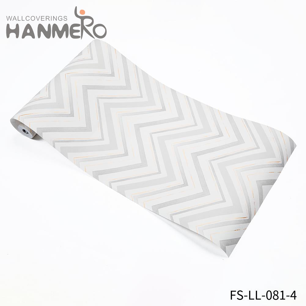 HANMERO High Quality Non-woven Geometric Modern Home wallpaper grey and yellow Deep Embossed