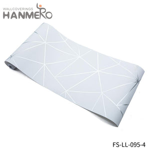 HANMERO designs of wallpapers for bedrooms High Quality Geometric Deep Embossed Modern Home Non-woven