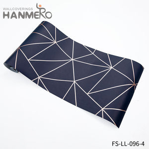 HANMERO designs of wallpapers for bedrooms High Quality Geometric Deep Embossed Modern Home Non-woven