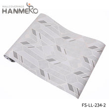 Load image into Gallery viewer, HANMERO Non-woven Fancy Geometric Household Modern Deep Embossed wallpaper for homes decorating
