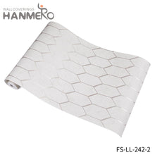 Load image into Gallery viewer, HANMERO Non-woven Fancy Geometric Modern Deep Embossed Household modern home wallpaper
