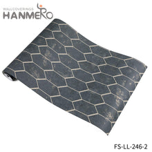 Load image into Gallery viewer, HANMERO Non-woven Fancy Geometric Modern Deep Embossed Household modern home wallpaper
