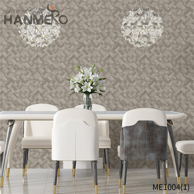 HANMERO PVC Gold Foil Professional Supplier wallpaper samples Embossing Modern Theatres 0.53*10M Geometric