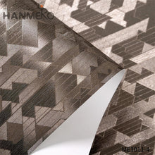 Load image into Gallery viewer, HANMERO PVC Gold Foil Professional Supplier Geometric Embossing wallpaper shops Theatres 0.53*10M Modern
