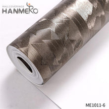 Load image into Gallery viewer, HANMERO PVC Gold Foil Professional Supplier Geometric Embossing wallpaper shops Theatres 0.53*10M Modern
