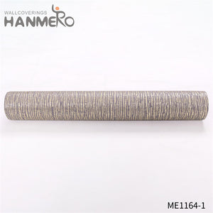 HANMERO wallpaper of room Professional Supplier Geometric Embossing Modern Theatres 0.53*10M PVC Gold Foil