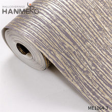 Load image into Gallery viewer, HANMERO wallpaper of room Professional Supplier Geometric Embossing Modern Theatres 0.53*10M PVC Gold Foil
