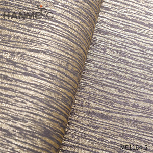 HANMERO wallpaper of room Professional Supplier Geometric Embossing Modern Theatres 0.53*10M PVC Gold Foil