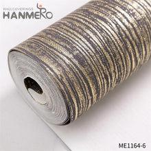 Load image into Gallery viewer, HANMERO wallpaper of room Professional Supplier Geometric Embossing Modern Theatres 0.53*10M PVC Gold Foil
