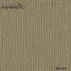 HANMERO wallpaper of room Professional Supplier Geometric Embossing Modern Theatres 0.53*10M PVC Gold Foil